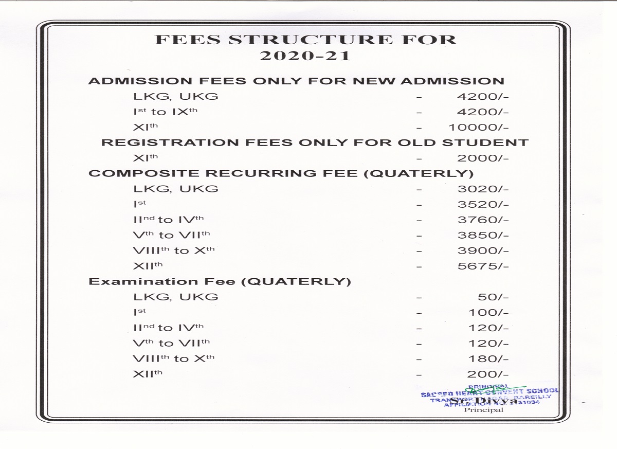 SACRED HEART CONVENT SCHOOL